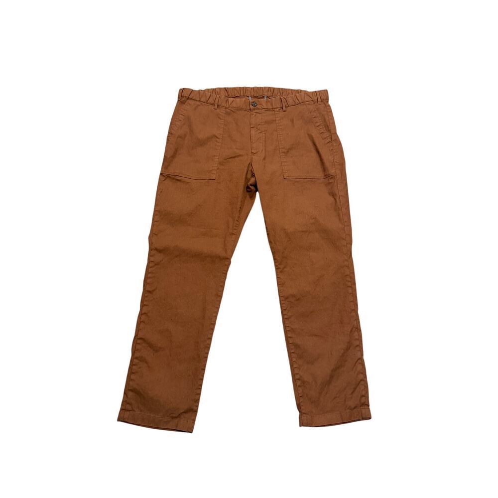 Proper Cloth Cotton Linen Stretch Chino Pants Size 42 Inseam 32 - Picture 2 of 9